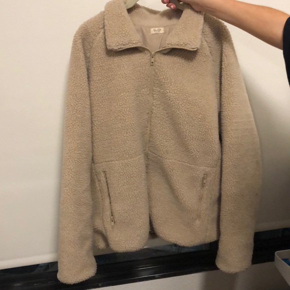 structured wool coat